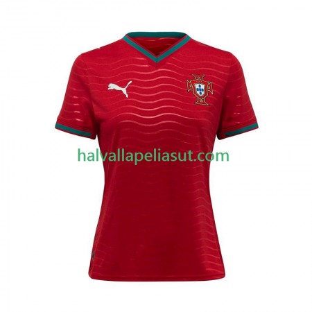 Jalkapallo Pelipaidat/Peliasut Portugali Naisten Kotipaita World Cup 2026 Lyhythihainen